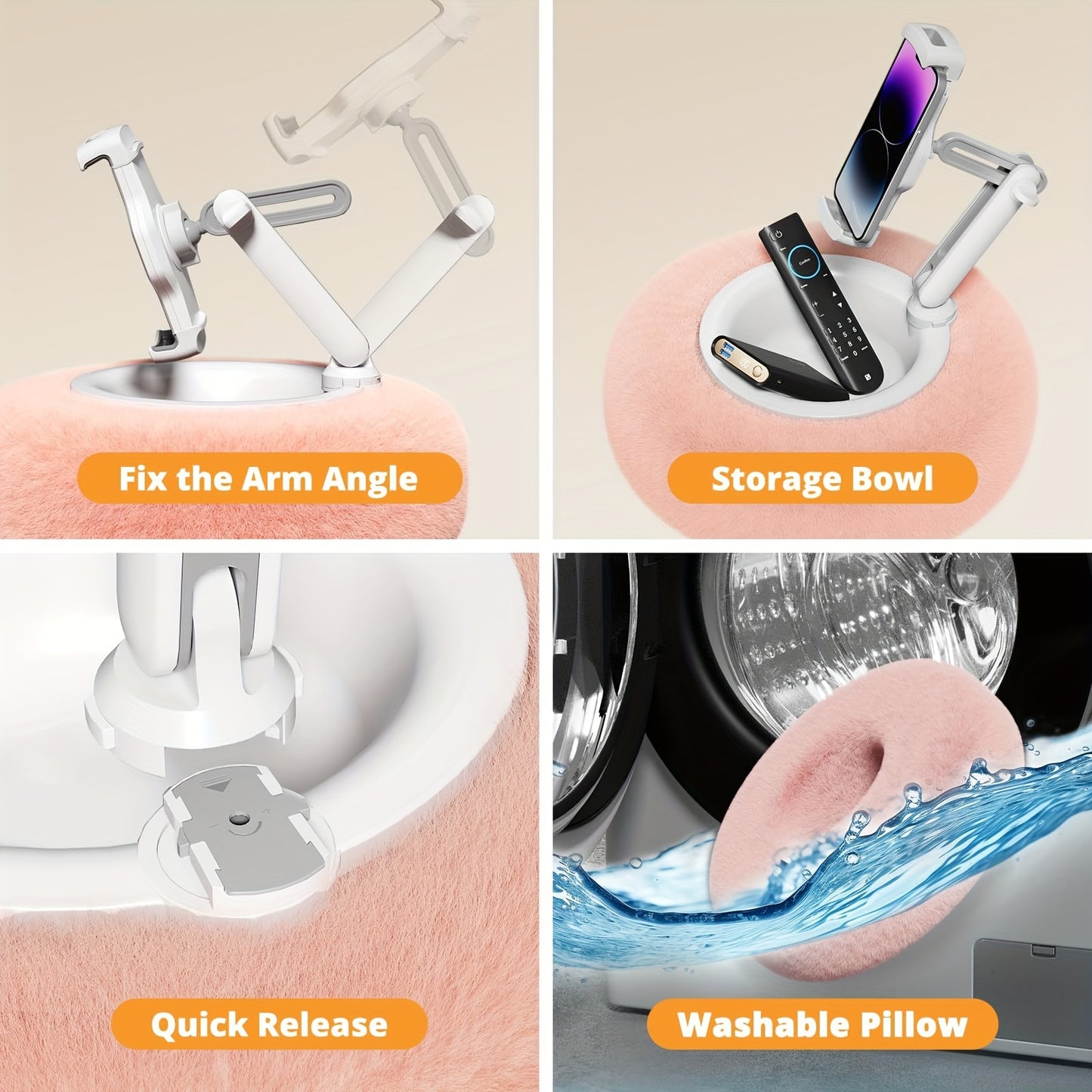 Tablet Stand Pillow, Compatible With 4.7\